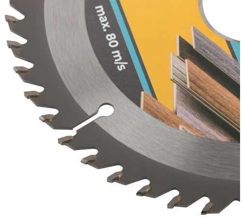 Диск пильный для циркулярных пил по ламинату 165 х 30 х 48T + кольцо 30/20 мм MOS