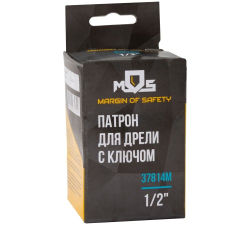 Патрон для дрели с ключом 1/2" (1,5-13 мм) MOS Патрон для дрели с ключом 1/2" (1,5-13 мм) MOS
