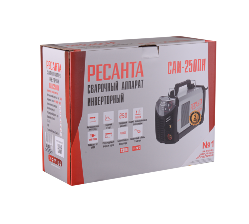 Сварочный аппарат инверторный Ресанта САИ 250 ПН Сварочный аппарат инверторный Ресанта САИ 250 ПН