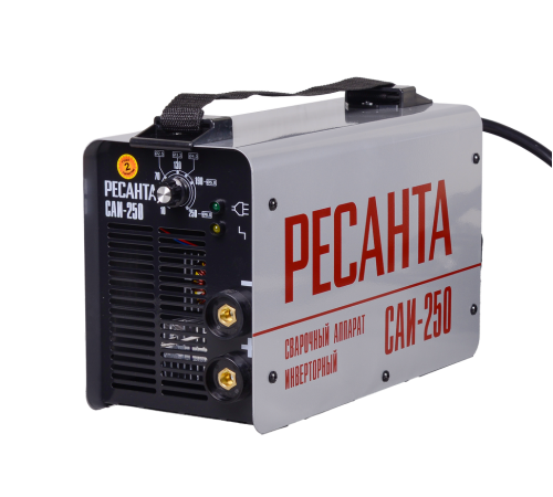 Сварочный аппарат инверторный Ресанта САИ 250 в кейсе Сварочный аппарат инверторный Ресанта САИ 250 в кейсе