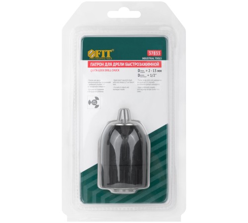 Патрон быстрозажимной 1/2" - 13 мм FIT IT Патрон быстрозажимной 1/2" - 13 мм FIT IT