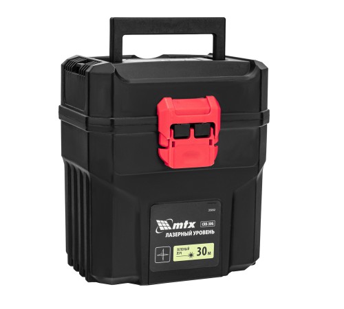 Лазерный уровень CRX-30G, 30 м, зеленый луч, батарейки, резьба 5/8