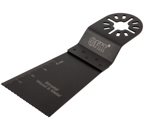 Полотно пильное фрезерованное ступенчатое удлиненное, Bi-metall Co 8%, 45х0,8 мм FIT HQ