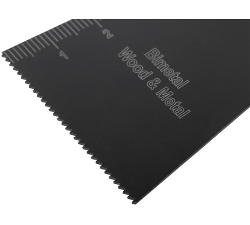 Полотно пильное фрезерованное ступенчатое удлиненное, Bi-metall Co 8%, 45х0,8 мм FIT HQ