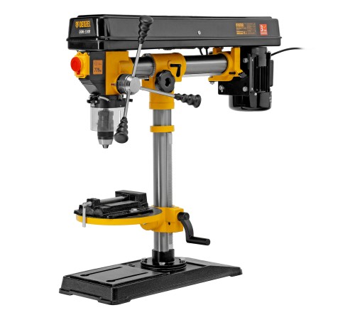 Станок сверлильный радиальный DDM-550R, 550 Вт, 16 мм, 12 ск., настольный Denzel