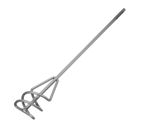 Миксер для строительных смесей, 60х9х400мм, шестигранный хвостовик Сибртех