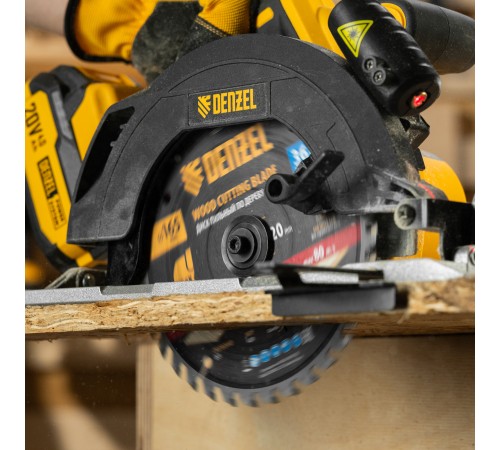 Пильный диск по дереву ф165 х 20 мм, 36 зубьев Denzel