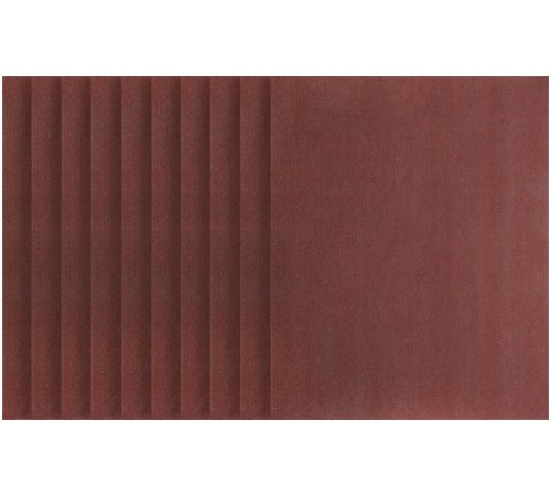 Листы шлифовальные на тканевой основе, алюминий-оксидный абразивный слой 230х280 мм, 10 шт. Р 240 FIT DIY