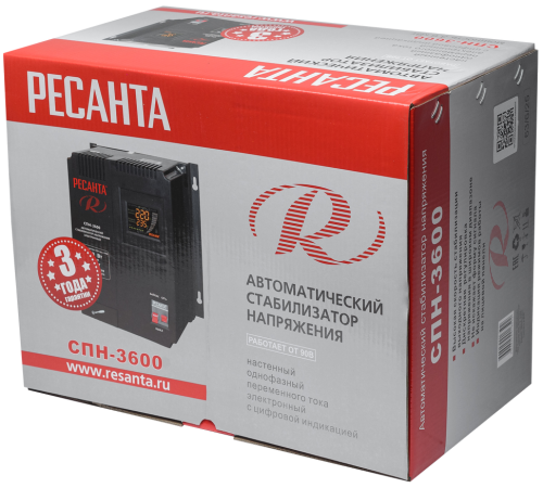 Стабилизатор напряжения РЕСАНТА СПН-3600