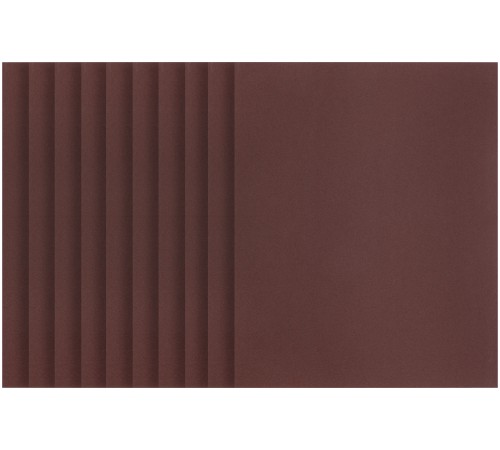 Листы шлифовальные водостойкие на тканевой основе, алюминий-оксидные, Профи 230х280 мм, 10 шт. Р 180 FIT IT