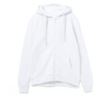 Толстовка на молнии с капюшоном Siverga Heavy 2.0, белый