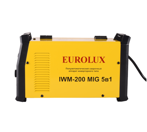 Сварочный полуавтомат IWM-200 MIG 5в1 Eurolux Сварочный полуавтомат IWM-200 MIG 5в1 Eurolux