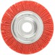 Корщетка-колесо нейлоновая, посадочный диаметр 22,2 мм, Профи 125 мм FIT IT