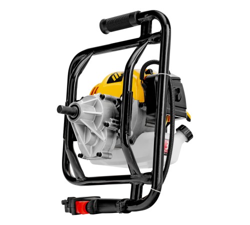 Мотобур DX-52, объём двигателя 52 см3, соединение 20 мм, без шнека Denzel