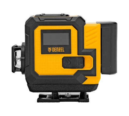 Лазерный уровень мультипризменный DLV-360-3T, 30 м, зеленый луч, Li-Ion 2,4 Aч, штатив  Denzel