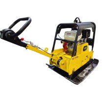 Виброплита реверсивная гидравлическая TOR CY-350 300кг, 40кН (Honda) чугунная плита