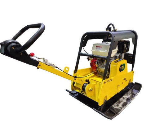 Виброплита реверсивная гидравлическая 
TOR CY-350 (Honda)