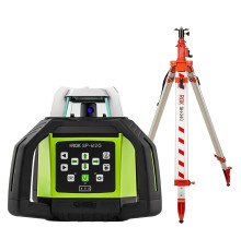 Комплект: ротационный нивелир RGK SP-612G с калибровкой + элевационный штатив RGK SH-340