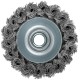 Корщетка-чашка, гайка М14, стальная витая проволока  75 мм FIT IT