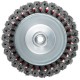 Корщетка-чашка, гайка М14, стальная витая проволока 150 мм FIT IT