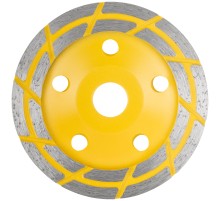 Диск алмазный шлифовальный, посадочный диаметр 22,2 мм, два ряда сегментов 125 мм FIT IT