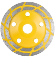 Диск алмазный шлифовальный, посадочный диаметр 22,2 мм, два ряда сегментов 125 мм FIT IT