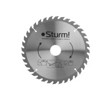 Пильный диск, размер 190х30x36 зубьев, твердосплавные напайки Sturm!