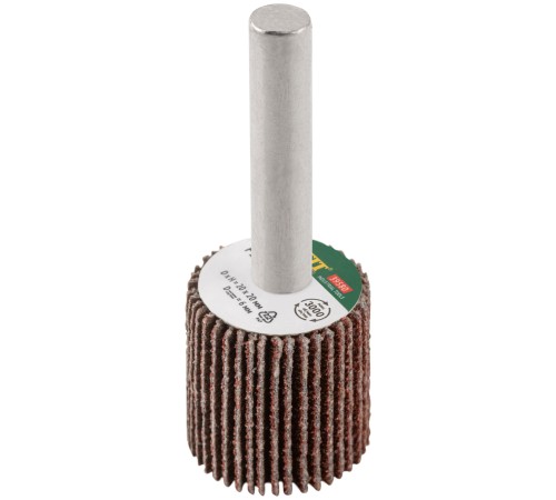 Диск лепестковый для дрели радиальный  20х20х6 мм  Р 100 FIT IT Диск лепестковый для дрели радиальный  20х20х6 мм  Р 100 FIT IT