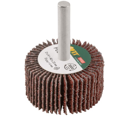 Диск лепестковый для дрели радиальный  40х20х6 мм   Р 60 FIT IT Диск лепестковый для дрели радиальный  40х20х6 мм   Р 60 FIT IT