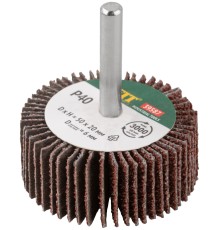 Диск лепестковый для дрели радиальный  50х20х6 мм   Р 40 FIT IT Диск лепестковый для дрели радиальный  50х20х6 мм   Р 40 FIT IT