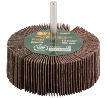 Диск лепестковый для дрели радиальный  80х30х6 мм  Р 100 FIT IT Диск лепестковый для дрели радиальный  80х30х6 мм  Р 100 FIT IT