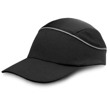 Каскетка защитная РУБЕЖ, черный, СОП (упак. 25шт)