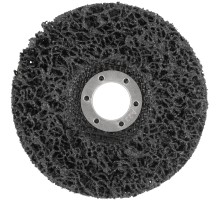 Диск зачистной полимерный, черный, посадочный диаметр 22,2 мм, 115 мм FIT IT