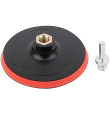 Диск полировальный тканевый, гайка М14 + переходник для дрели, 125х10 мм FIT IT Диск полировальный тканевый, гайка М14 + переходник для дрели, 125х10 мм FIT IT