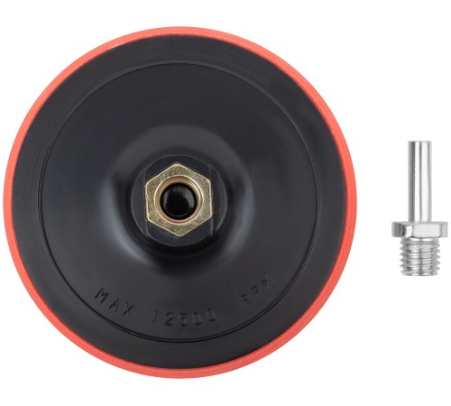 Диск полировальный тканевый, гайка М14 + переходник для дрели, 125х10 мм FIT IT Диск полировальный тканевый, гайка М14 + переходник для дрели, 125х10 мм FIT IT