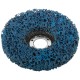 Диск зачистной полимерный 125 мм, синий, средней жесткости MOS