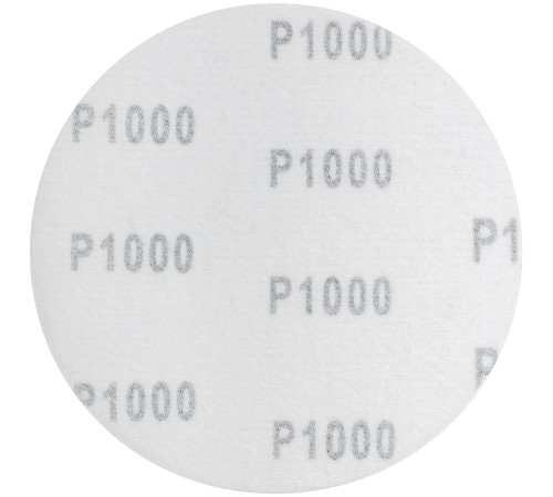 Круги шлифовальные сплошные (липучка), алюминий-оксидные, 125 мм, 5 шт. Р 1000 FIT IT