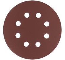 Круги шлифовальные с отверстиями (липучка), алюминий-оксидные, 125 мм, 5 шт. Р 400 FIT IT