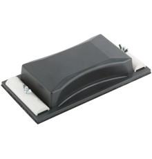Держатель д/нажд.бум. пластиковый с мет.прижимом, черный 210х105 мм MOS РОС
