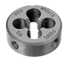 Плашка М10 х 1.5 мм, Р6М5 MTX