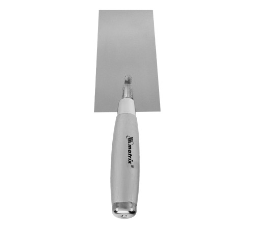 Кельма из нержавеющей стали, 120 х 79 мм, деревянная ручка Matrix