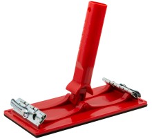 Держатель д/наждач. бумаги под телескоп.стержень, пластиковый с мет.прижимом 210х105 мм FIT IT