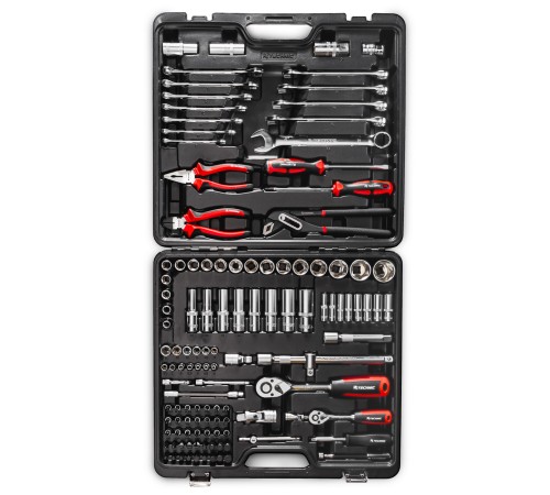 RUNTEC RT-HT121T Набор ручных инструментов RUNTEC TECHNIC 121 предмет 1/2", 1/4"