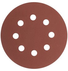 Круги шлифовальные с отверстиями (липучка), алюминий-оксидные, 125 мм, 5 шт. Р 1000 MOS