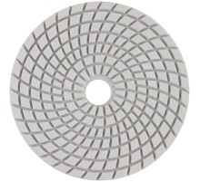 Алмазный гибкий шлифовальный круг АГШК (липучка), влажное шлифование, 100 мм, Р 400 FIT IT