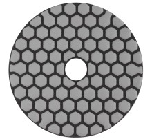 Алмазный гибкий шлифовальный круг АГШК (липучка), сухое шлифование, 100 мм, Р1500 FIT IT