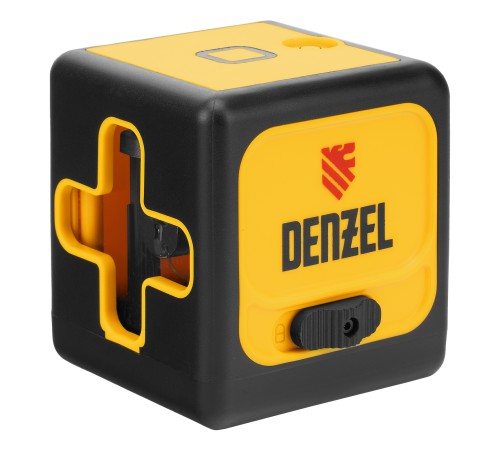 Лазерный уровень DQB, 30 м, зеленый луч, батарейки, сумка Denzel