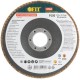 Круг лепестковый торцевой керамический, 125 мм  Р 100 FIT IT