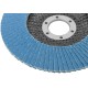 Круг лепестковый торцевой циркониевый, 125 мм  Р 120 FIT IT