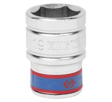 Головка торцевая стандартная шестигранная 1/2", 19 мм KING TONY 433519M Головка торцевая стандартная шестигранная 1/2", 19 мм KING TONY 433519M
